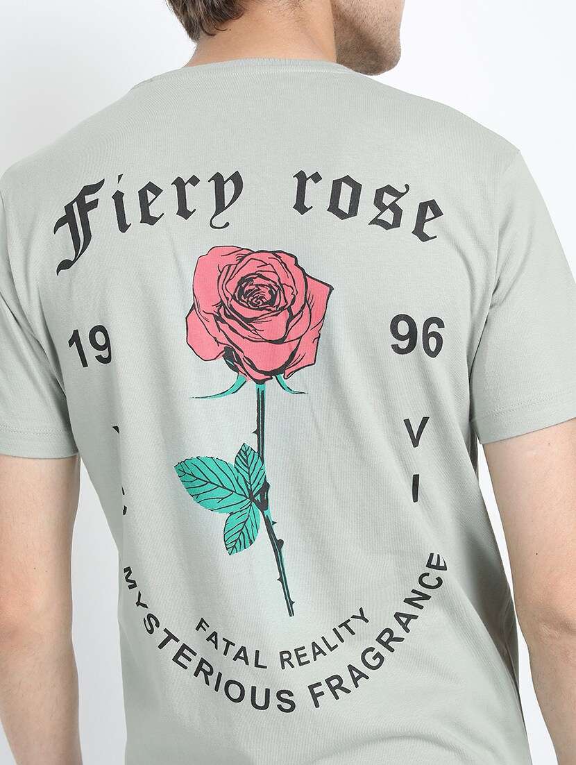 men back print cotton t-shirt - 21375422 -  Standard Image - 5