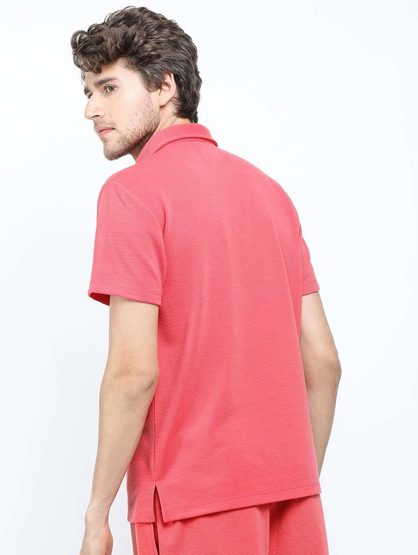 men plain polo neck t-shirt - 21375462 -  Standard Image - 3