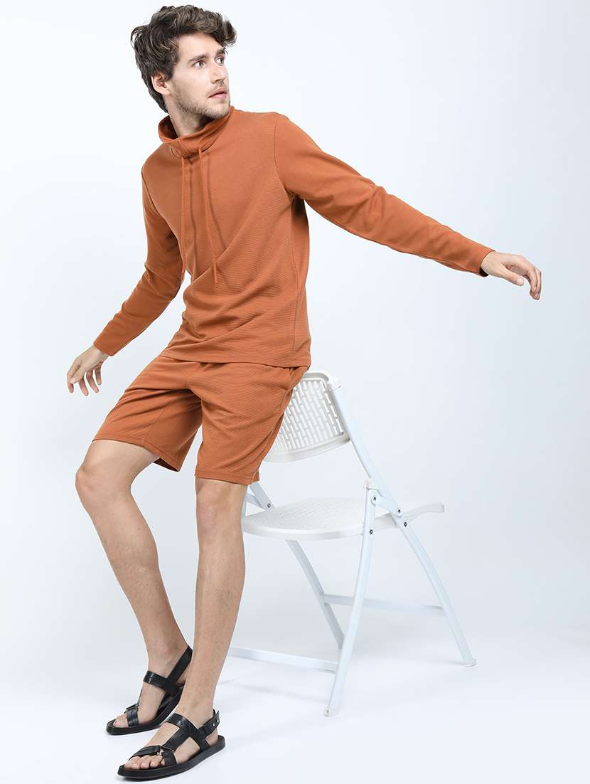 men solid long sleeve t-shirt - 21375491 -  Standard Image - 3