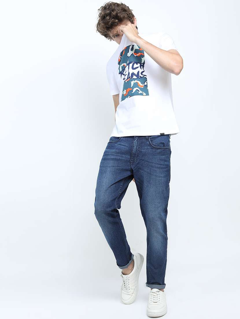 men front print cotton t-shirt - 21375503 -  Standard Image - 3