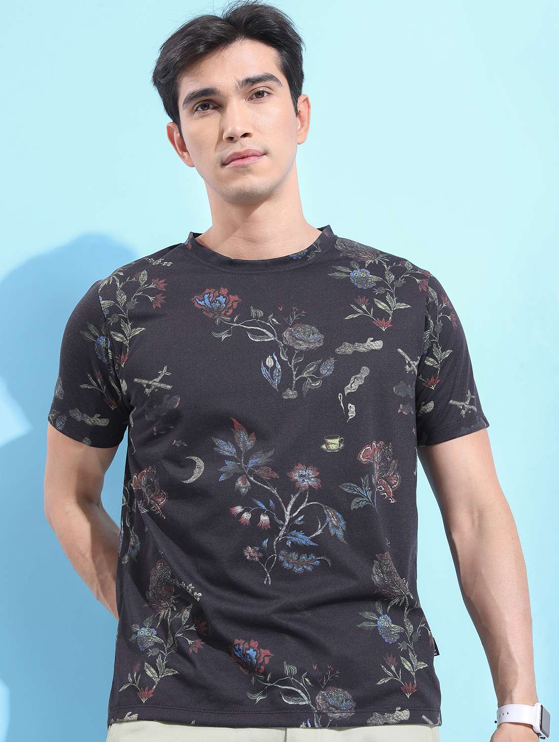 men all over print short sleeve t-shirt