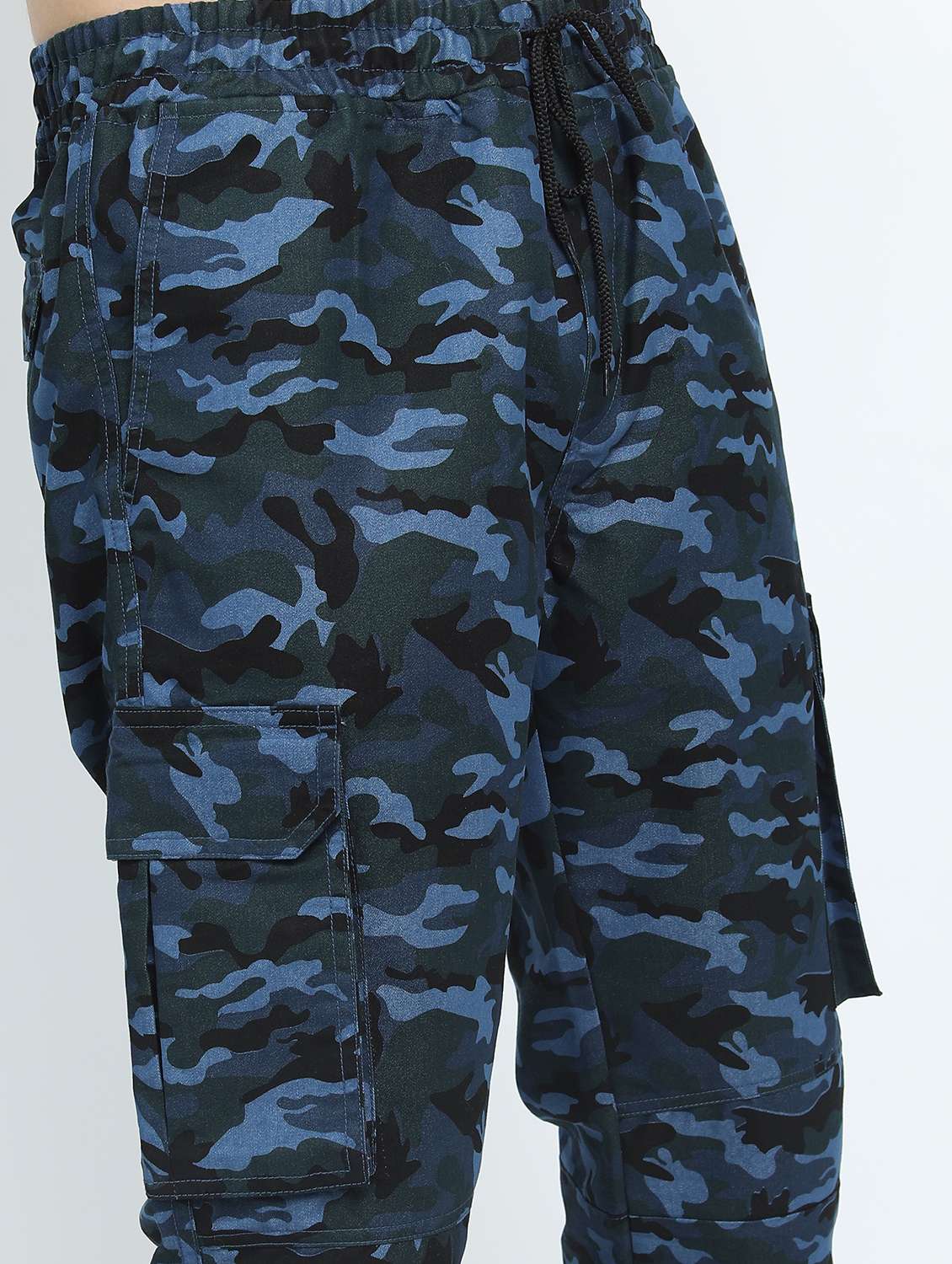 men mid rise camouflage printed cargo - 21375540 -  Standard Image - 5