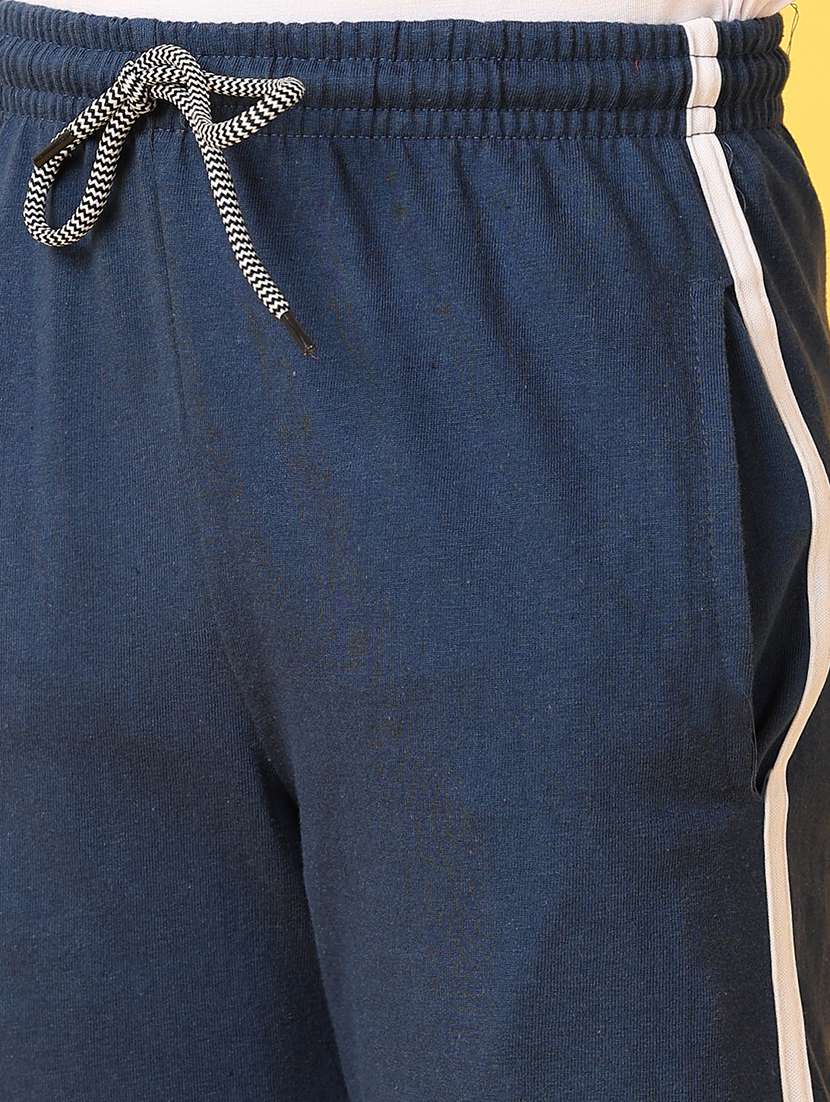 teal cotton casual track pant - 21378374 -  Standard Image - 5