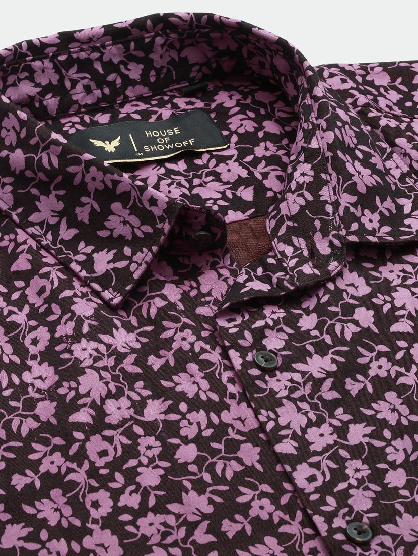 men short sleeved printed casual shirt - 21378755 - Standard Image - 5