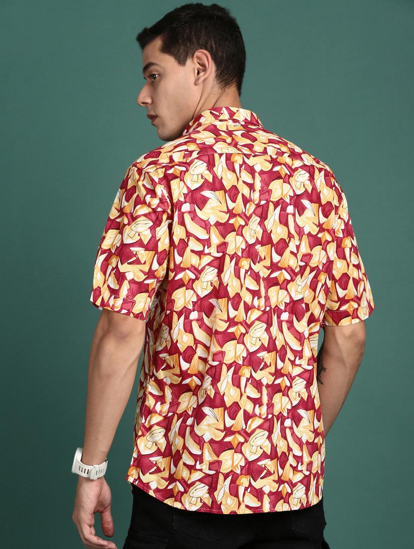 men printed cotton co-ord set - 21378756 - Standard Image - 3