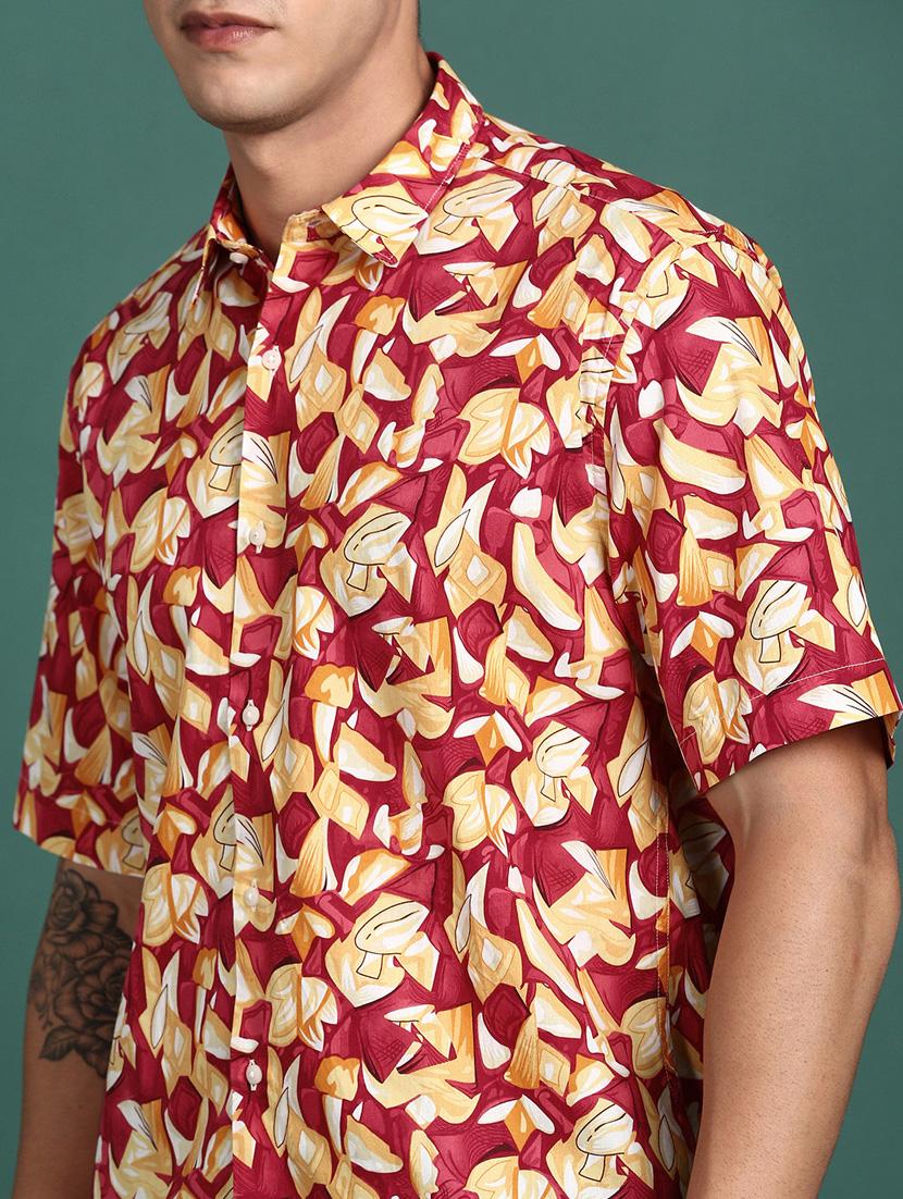 men printed cotton co-ord set - 21378756 - Standard Image - 5