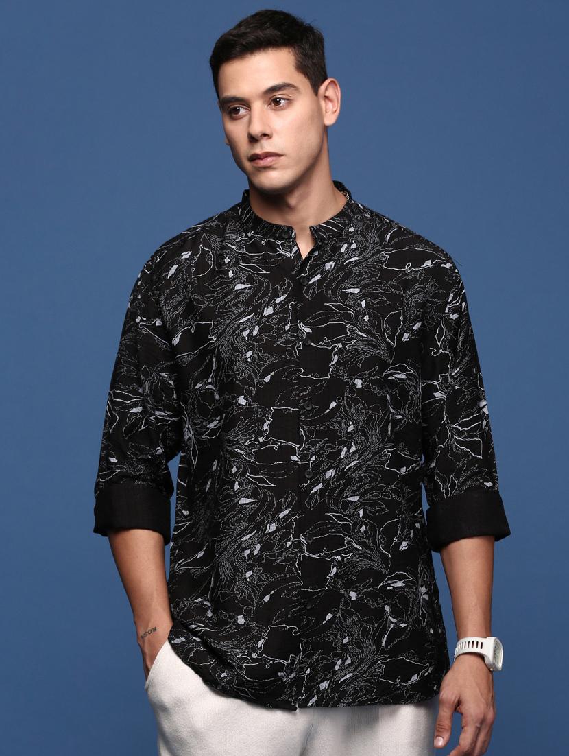 men printed cotton casual shirt - 21378761 - Zoom Image - 0
