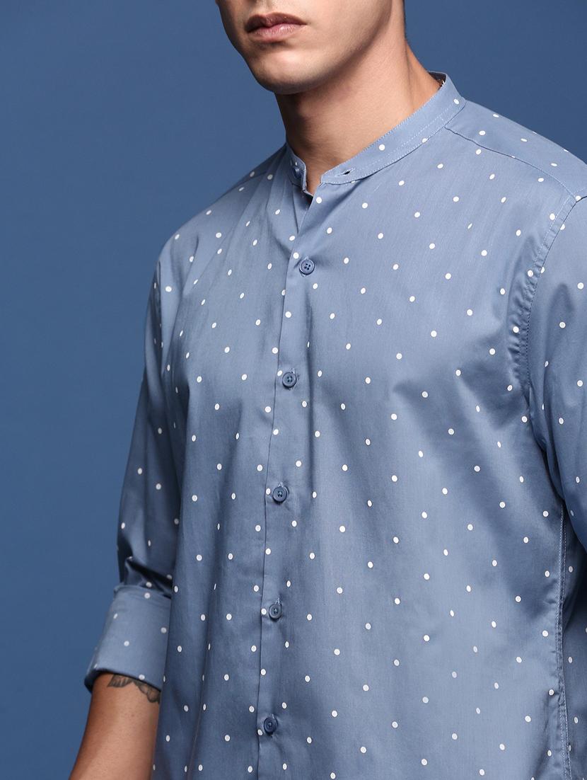 men long sleeved printed casual shirt - 21378764 - Standard Image - 5
