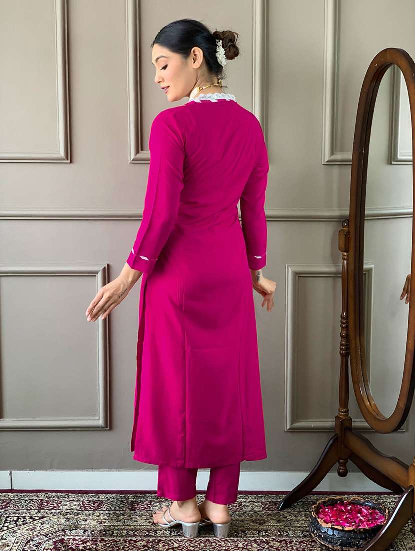 women kurta bottom set with dupatta - 21381116 - Standard Image - 3
