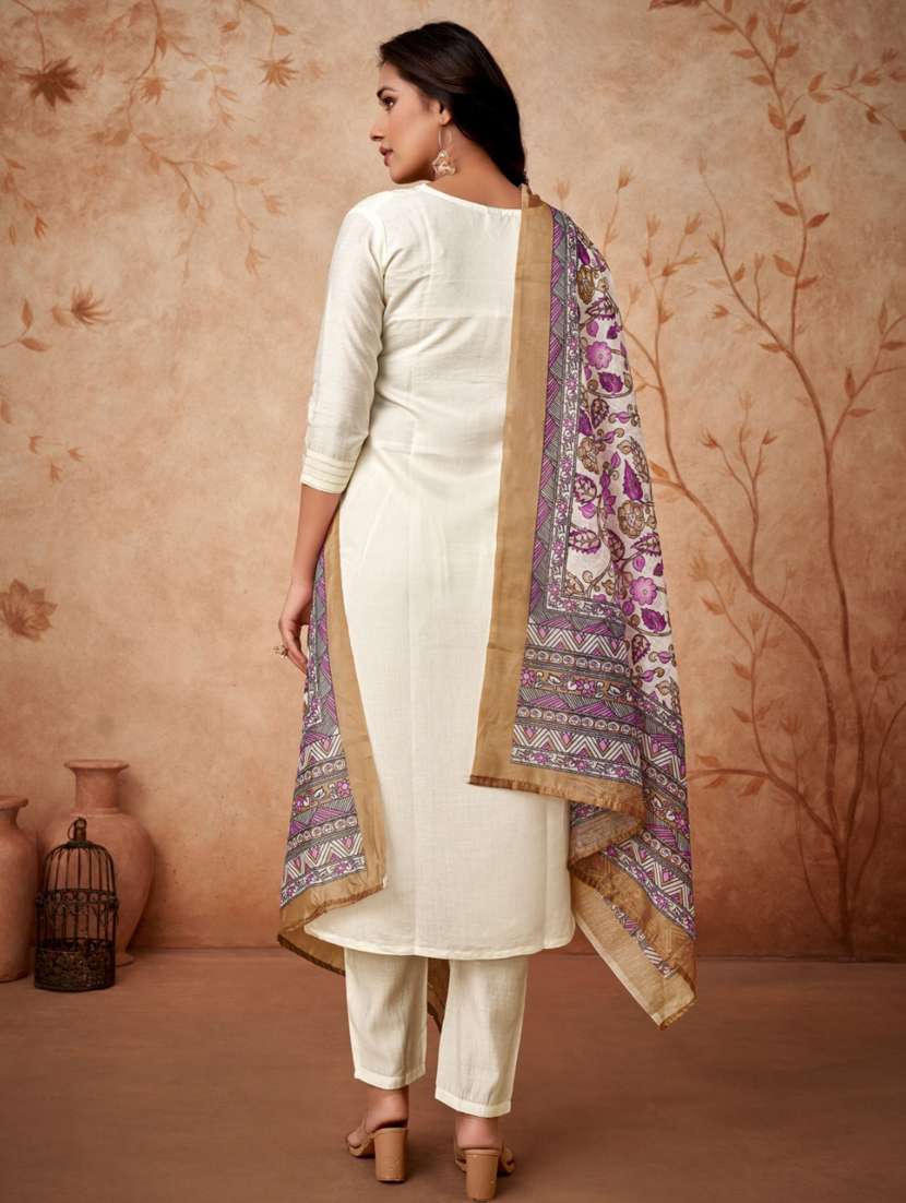 women kurta bottom set with dupatta - 21381120 - Standard Image - 3