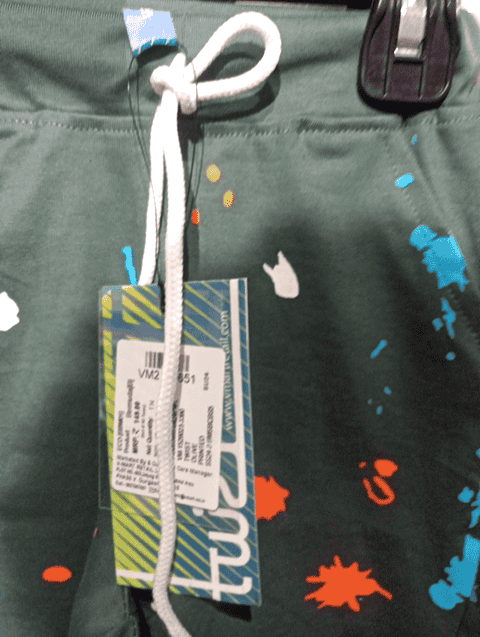 olive cotton single jersey shorts & three fourth - 21381913 - Zoom Image - 0