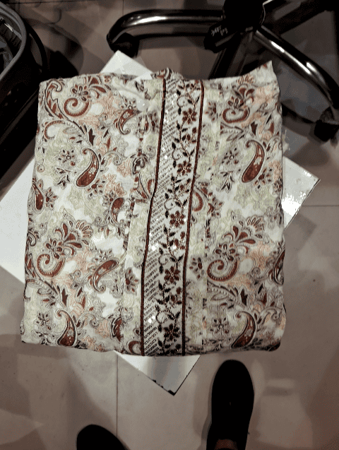 off white cotton ethnic dress - 21381918 - Standard Image - 0