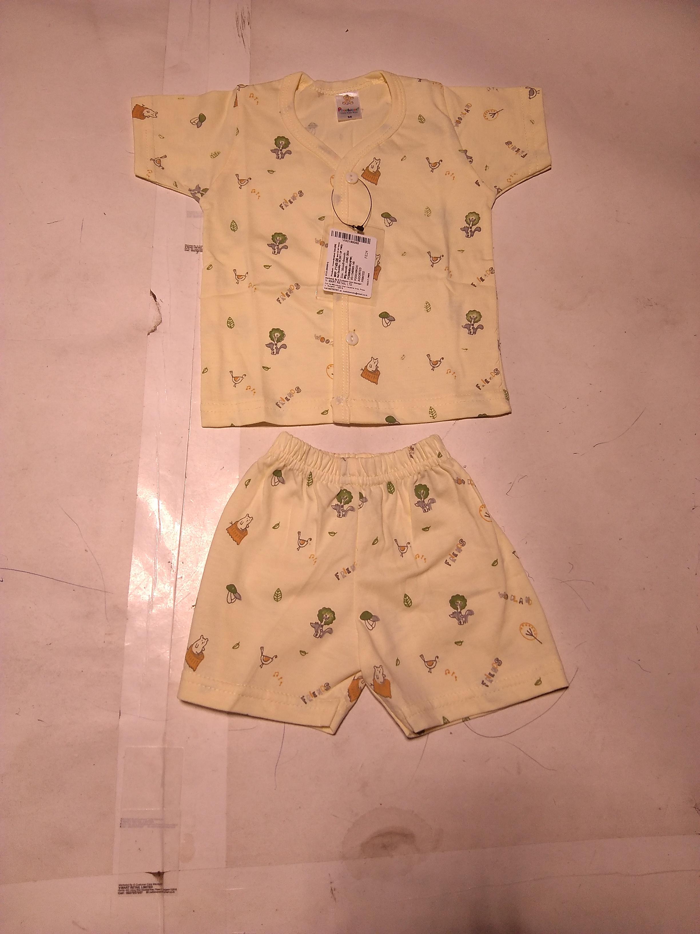 assorted cotton single jersey twin sets & dungree - 21382012 -  Zoom Image - 0