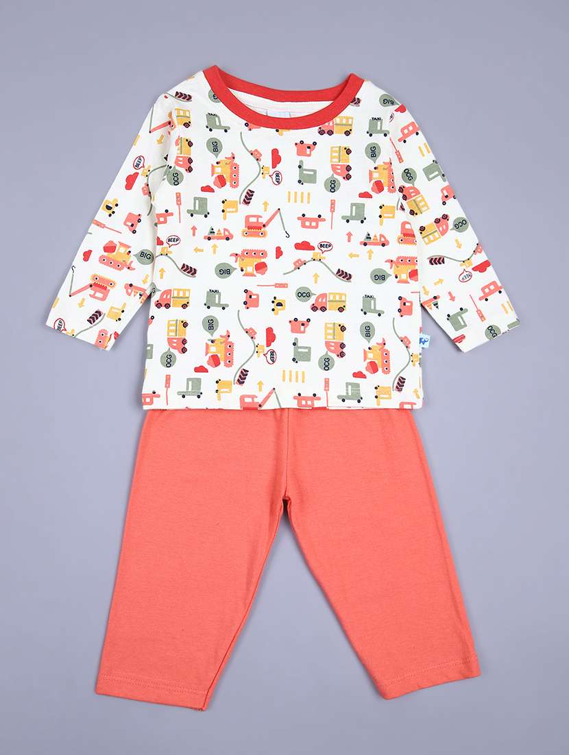 boy pack of 2 printed full length sets - 21382039 -  Standard Image - 3