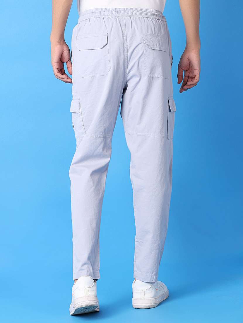 men purist blue solid cargo - 21382069 - Standard Image - 3