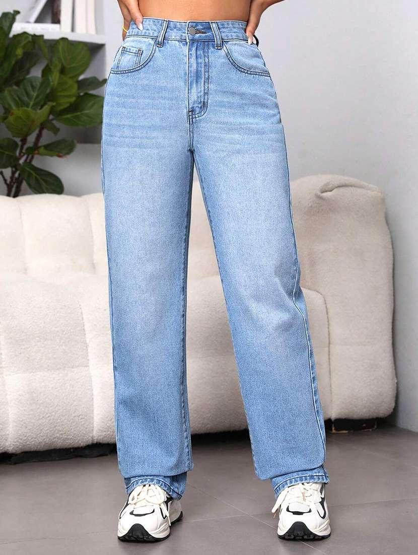 women light blue denim jean - 21382256 - Zoom Image - 0