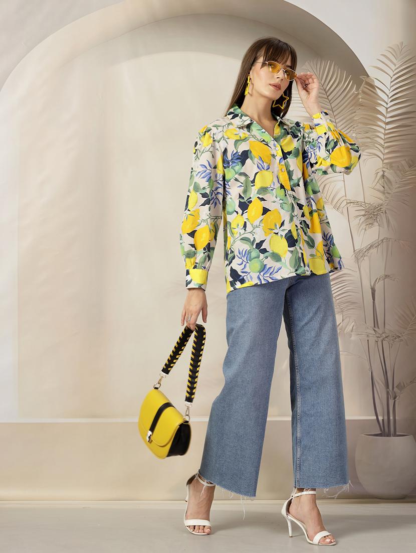 multicolored printed regular shirt - 21382577 - Standard Image - 3