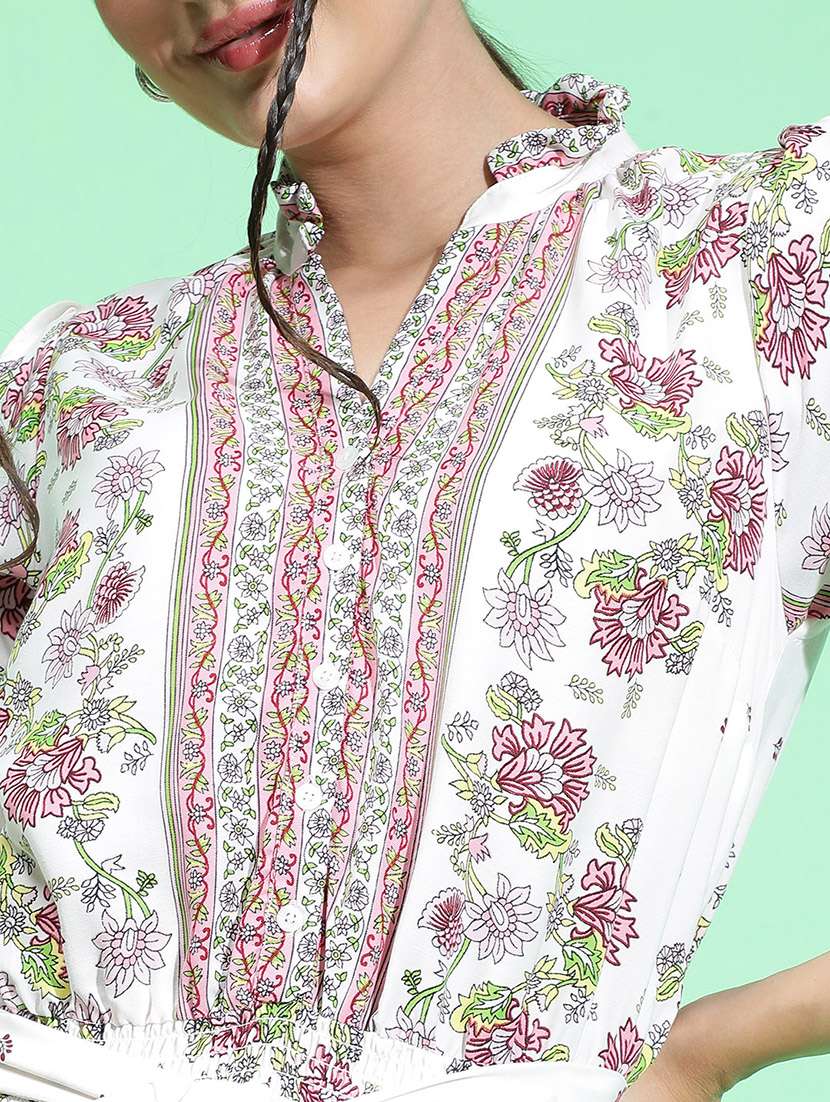 wome white viscose sheathdress - 21382648 -  Standard Image - 5