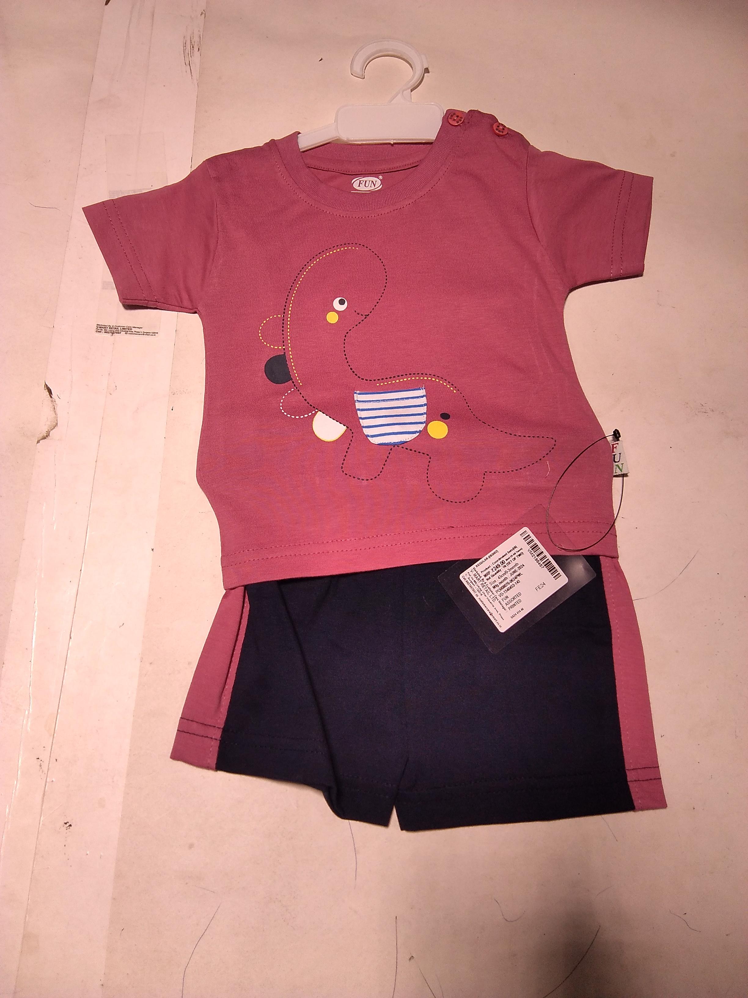 assorted single jersey twin sets & dungree - 21382869 -  Zoom Image - 0