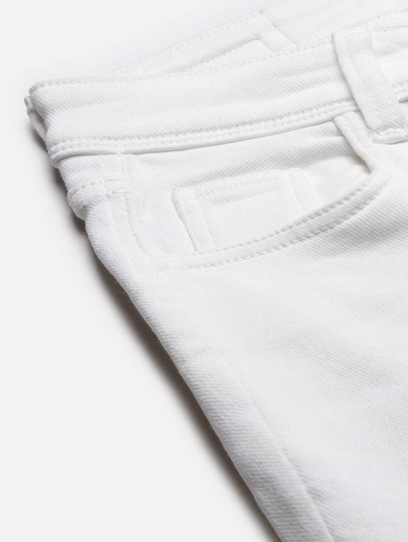 women white bootcut denim jeans - 21383505 -  Standard Image - 5