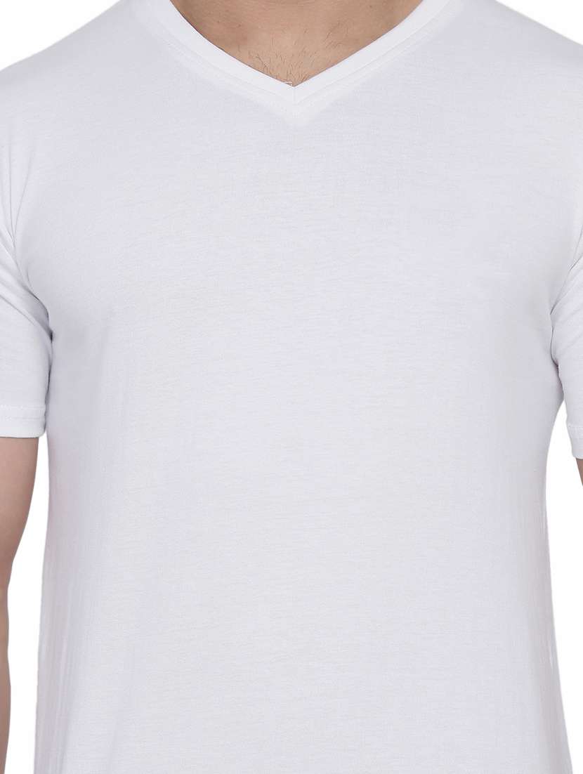 men short sleeved solid t-shirt - 21383695 -  Standard Image - 3