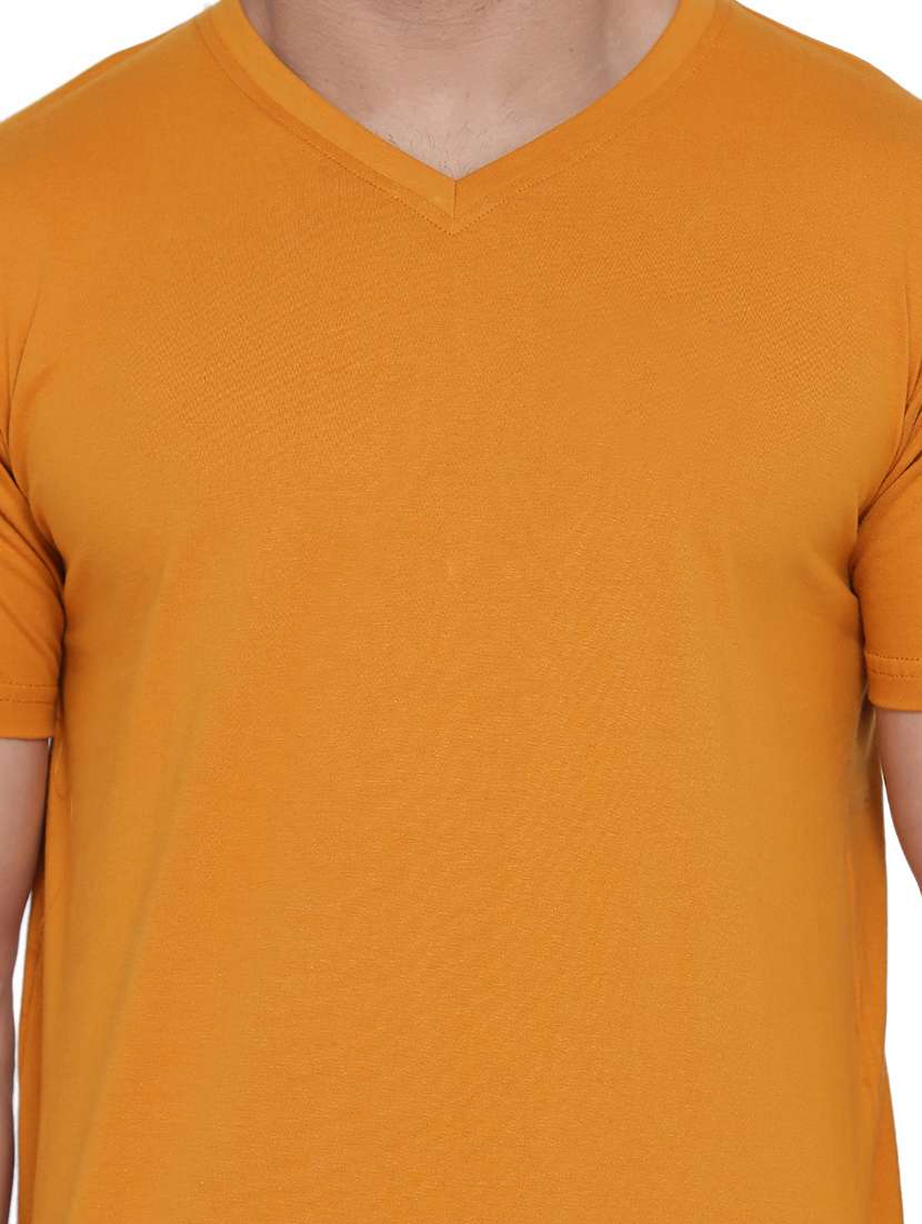 men short sleeved solid t-shirt - 21383696 -  Standard Image - 3