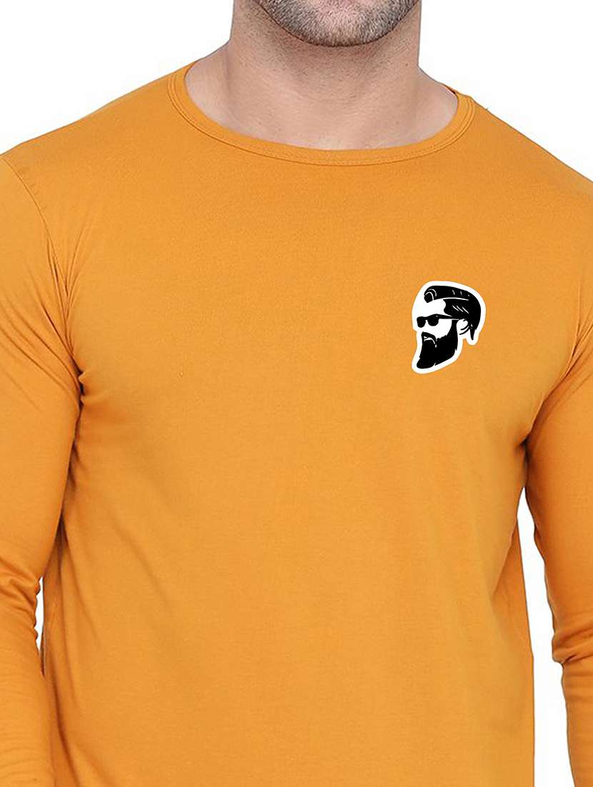 men placement print long sleeve t-shirt - 21383901 -  Standard Image - 3