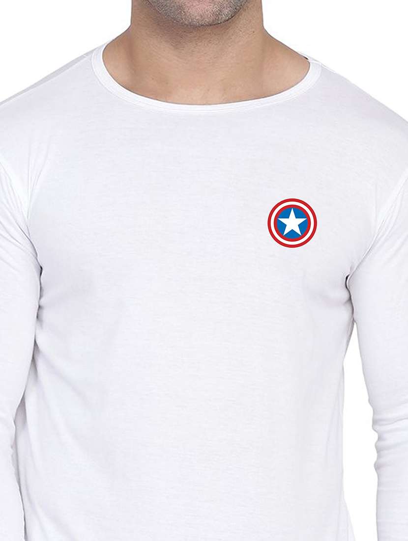 men placement print long sleeve t-shirt - 21383955 -  Standard Image - 3