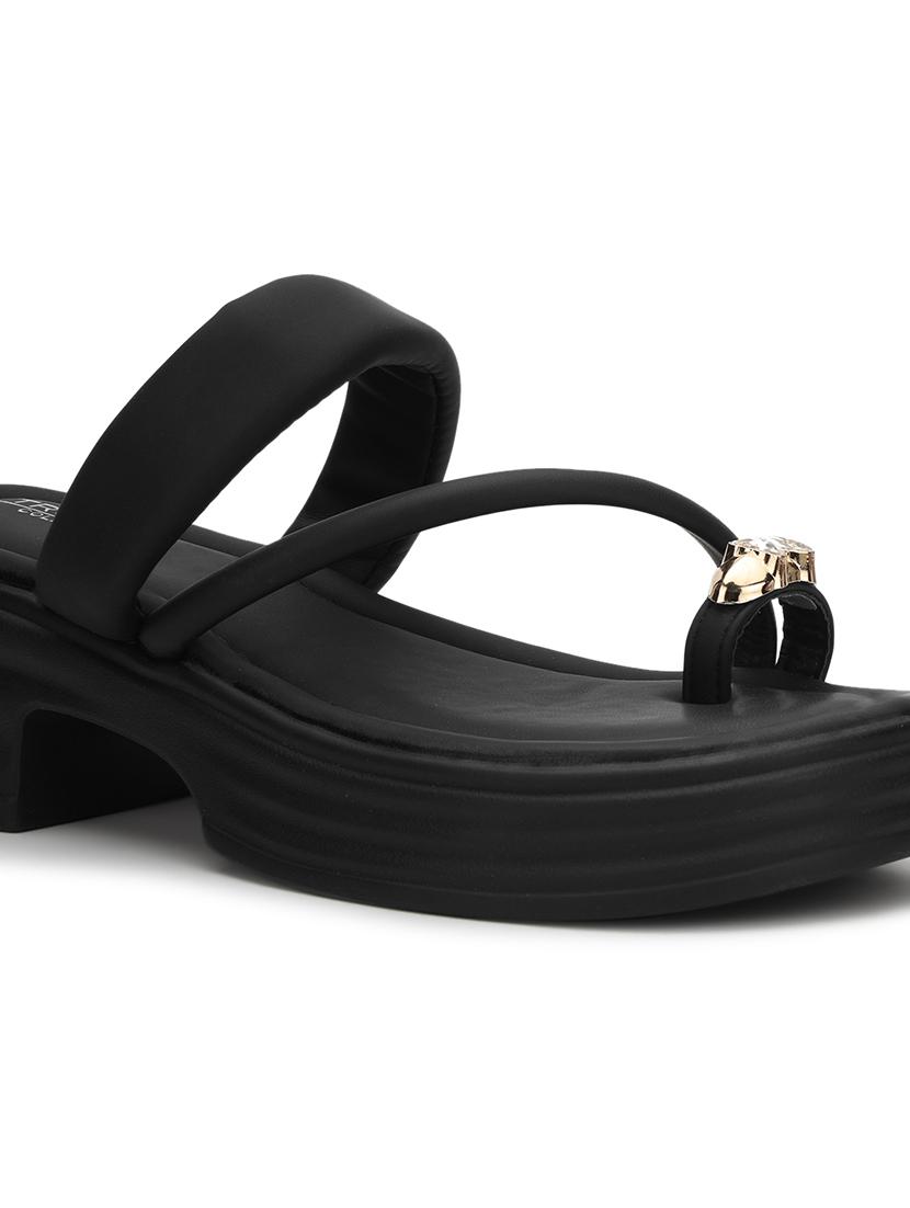 women black toe separator sandal - 21384950 - Standard Image - 5