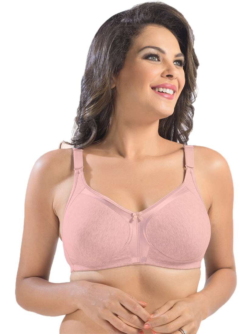 women solid minimizer bra