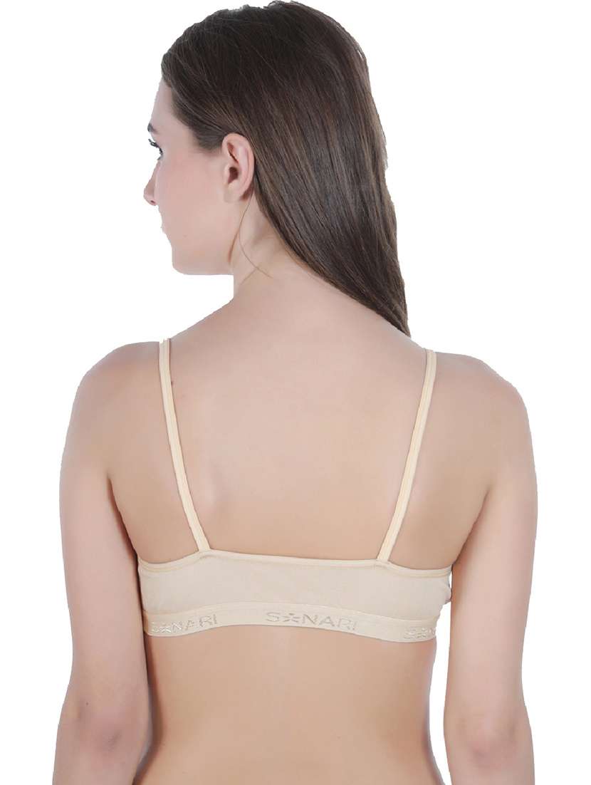 pack of 2 solid sports bra - 21386038 -  Standard Image - 3