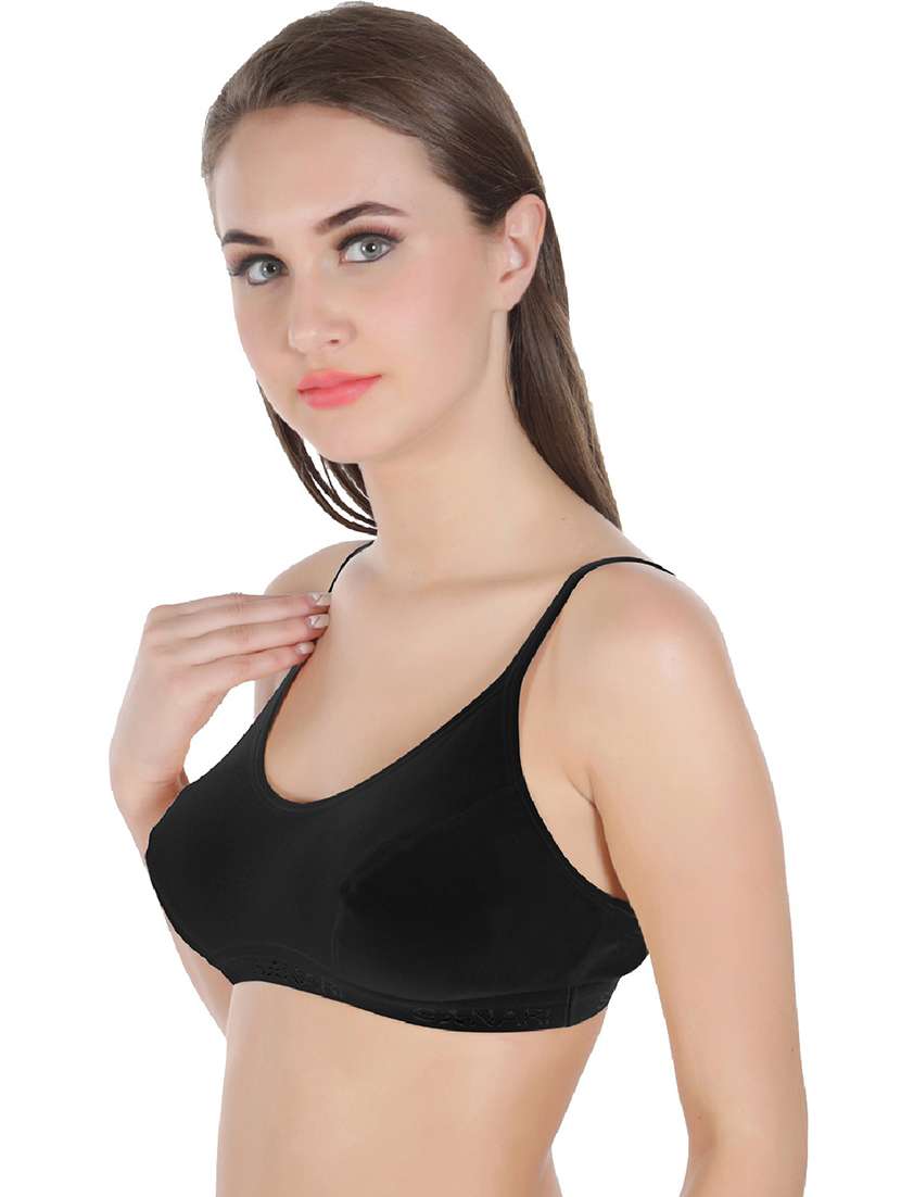 pack of 2 solid sports bra - 21386040 -  Standard Image - 3