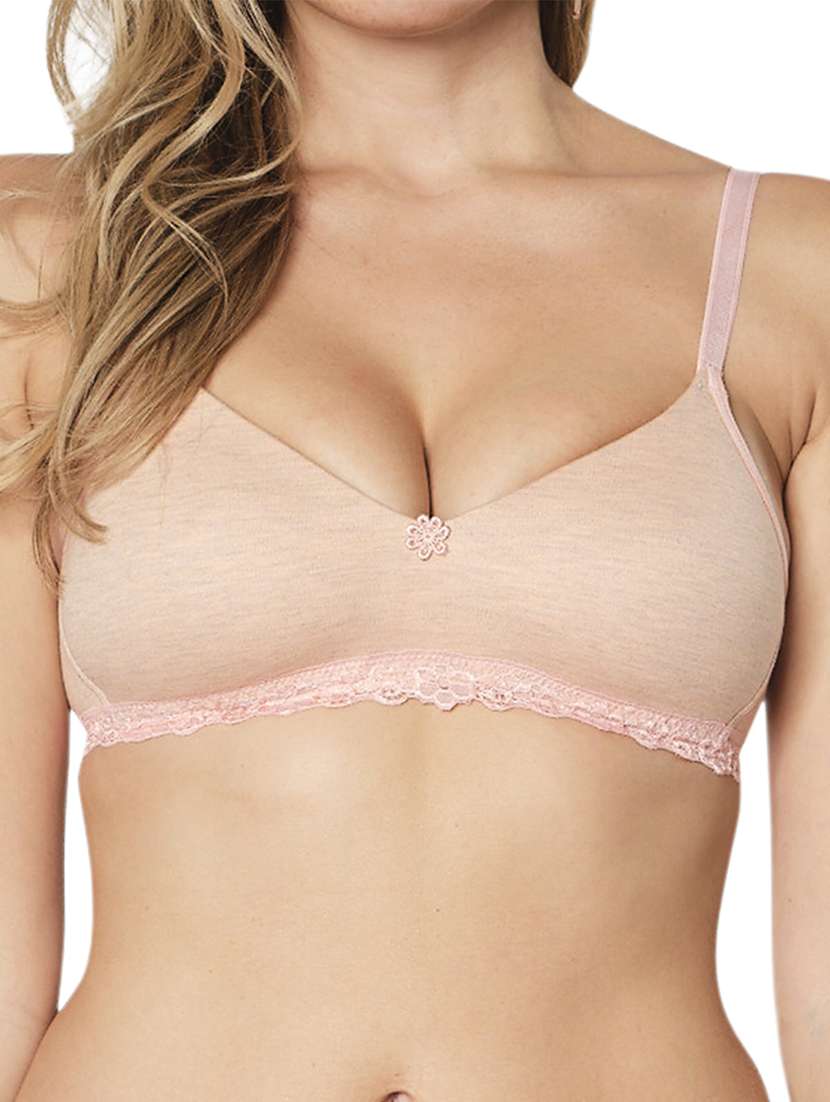 women solid t-shirt bra - 21386195 -  Standard Image - 3