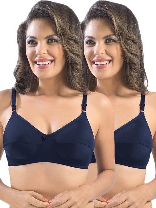 pack of 2 solid t-shirt bra - 21386486 - Standard Image - 0