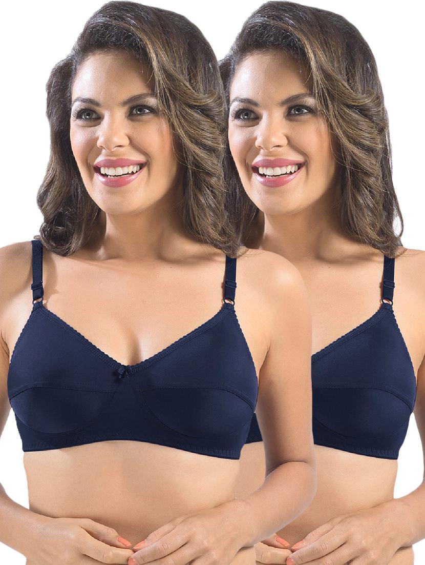 pack of 2 solid t-shirt bra - 21386486 - Zoom Image - 0