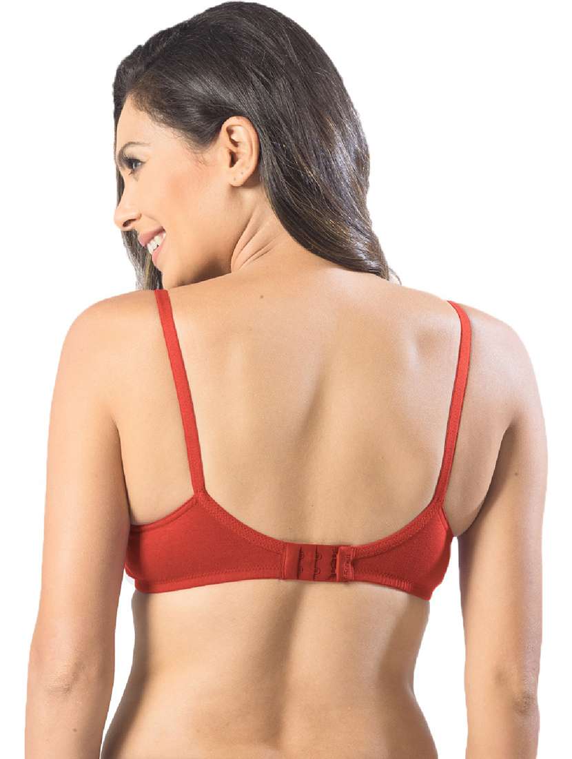 pack of 2 women solid regular bra - 21386522 -  Standard Image - 3