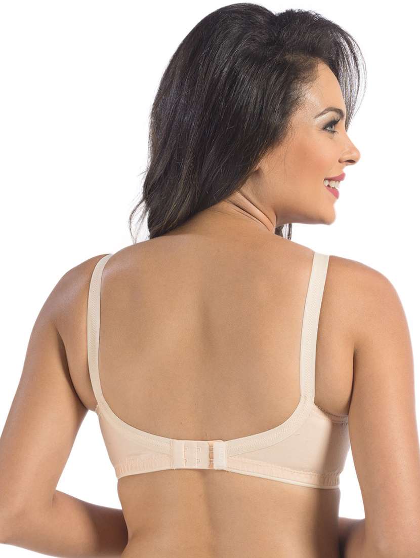 pack of 2 women solid regular bra - 21386561 -  Standard Image - 3