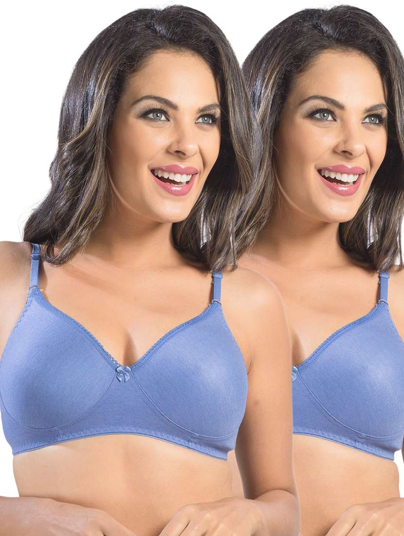 pack of 2 solid t-shirt bra - 21386599 - Zoom Image - 0