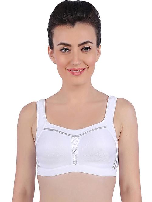 white nylon tshirt bra - 21386744 -  Standard Image - 0