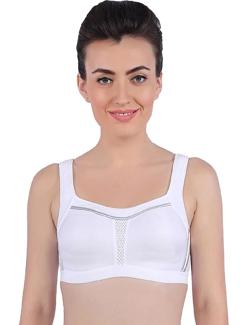 white nylon tshirt bra - 21386744 -  Zoom Image - 0