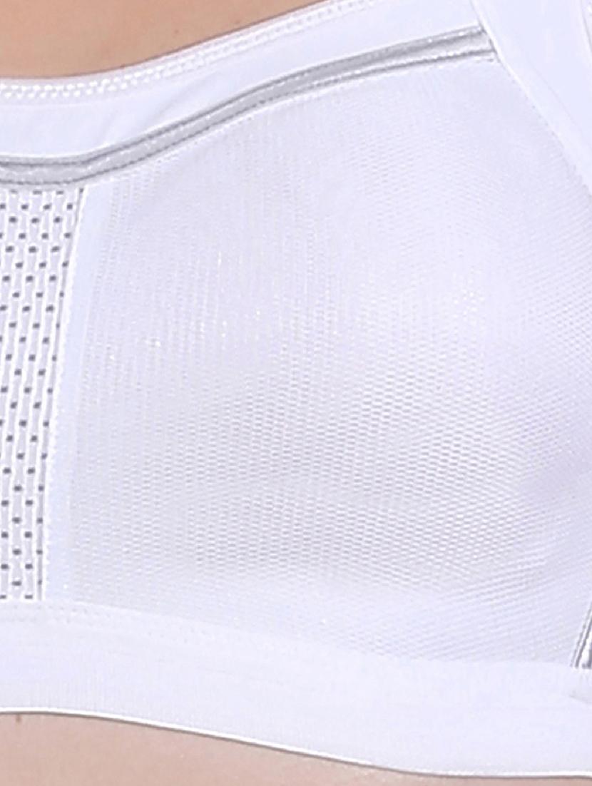 white nylon tshirt bra - 21386744 - Standard Image - 3
