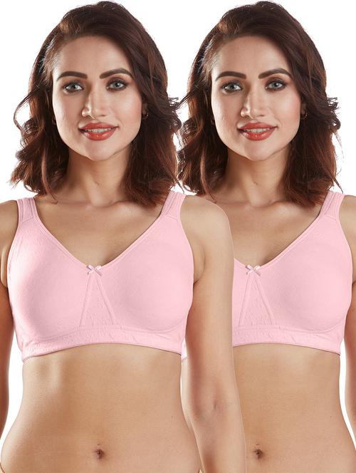 pack of 2 women printed minimizer bra - 21386873 - Standard Image - 0