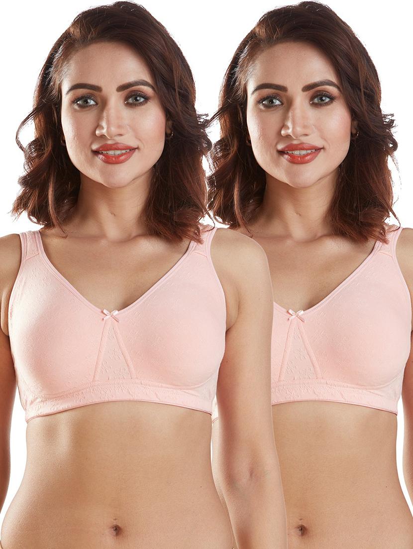 pack of 2 women solid minimizer bra - 21386876 - Zoom Image - 0