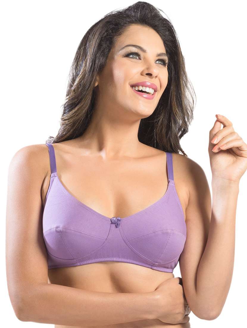 pack of 2 women solid regular bra