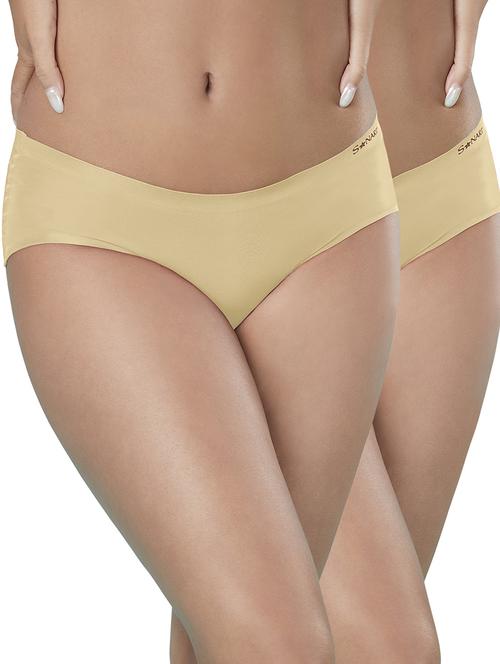 women solid hipster panty combo - 21387116 - Standard Image - 0