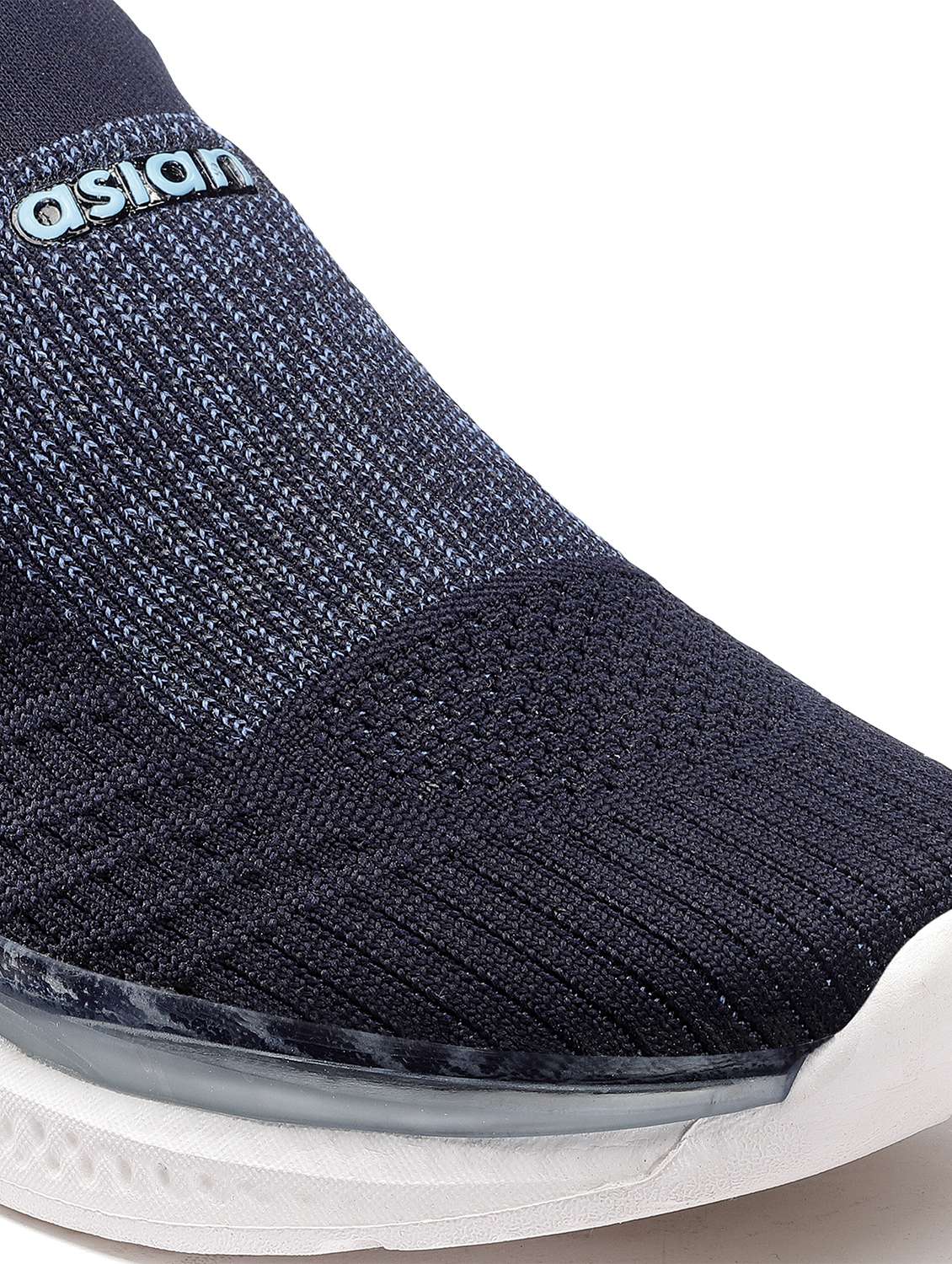 men navy blue slip on sport shoe - 21387195 -  Standard Image - 5