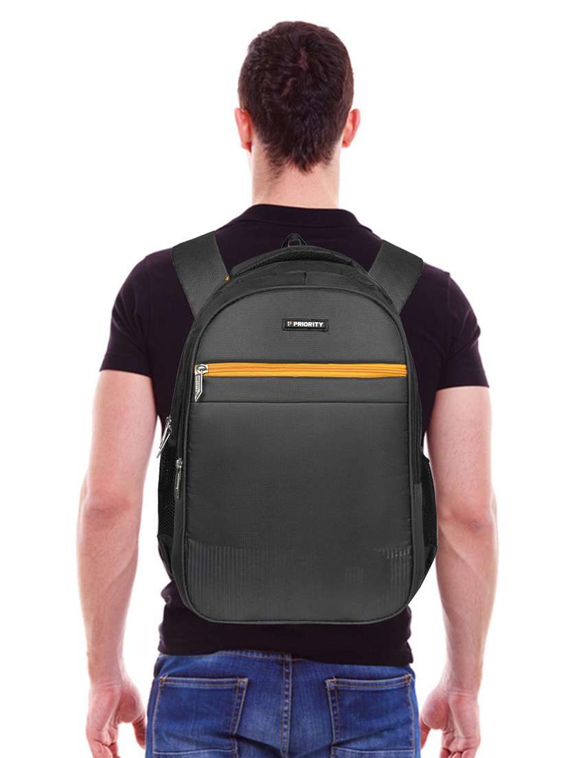 men zip closure backpack - 21387224 -  Standard Image - 3