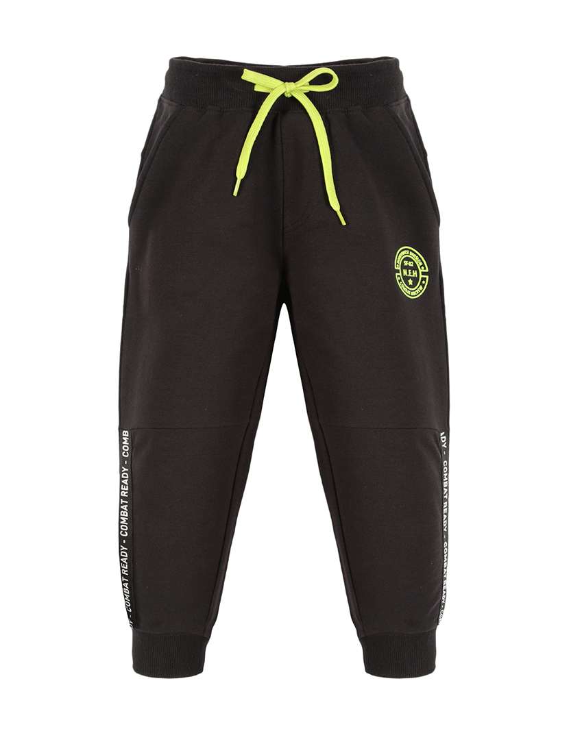 boys mid-rise placement printed track wear - 21387234 -  Zoom Image - 0