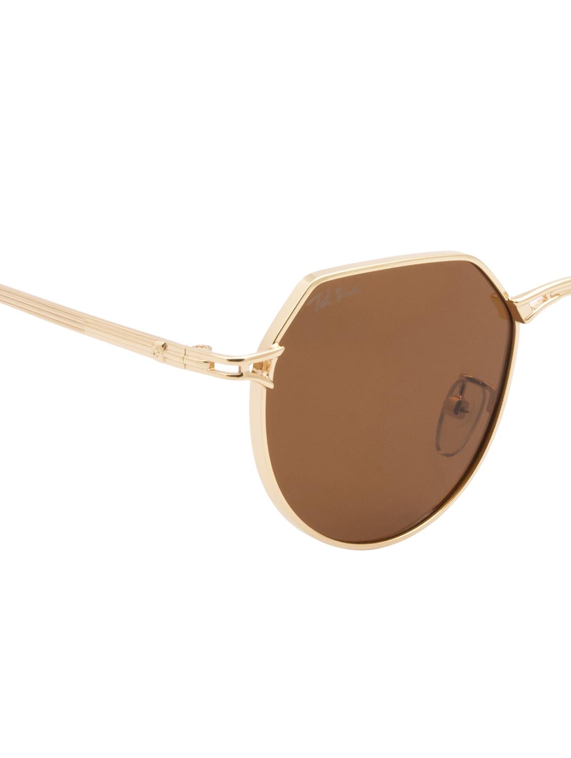 ted smith full rim hexogan shape branded latest and stylish sunglasses | polycarbonate lens & 100 % uv protection | men & women - 21387329 - Standard Image - 5