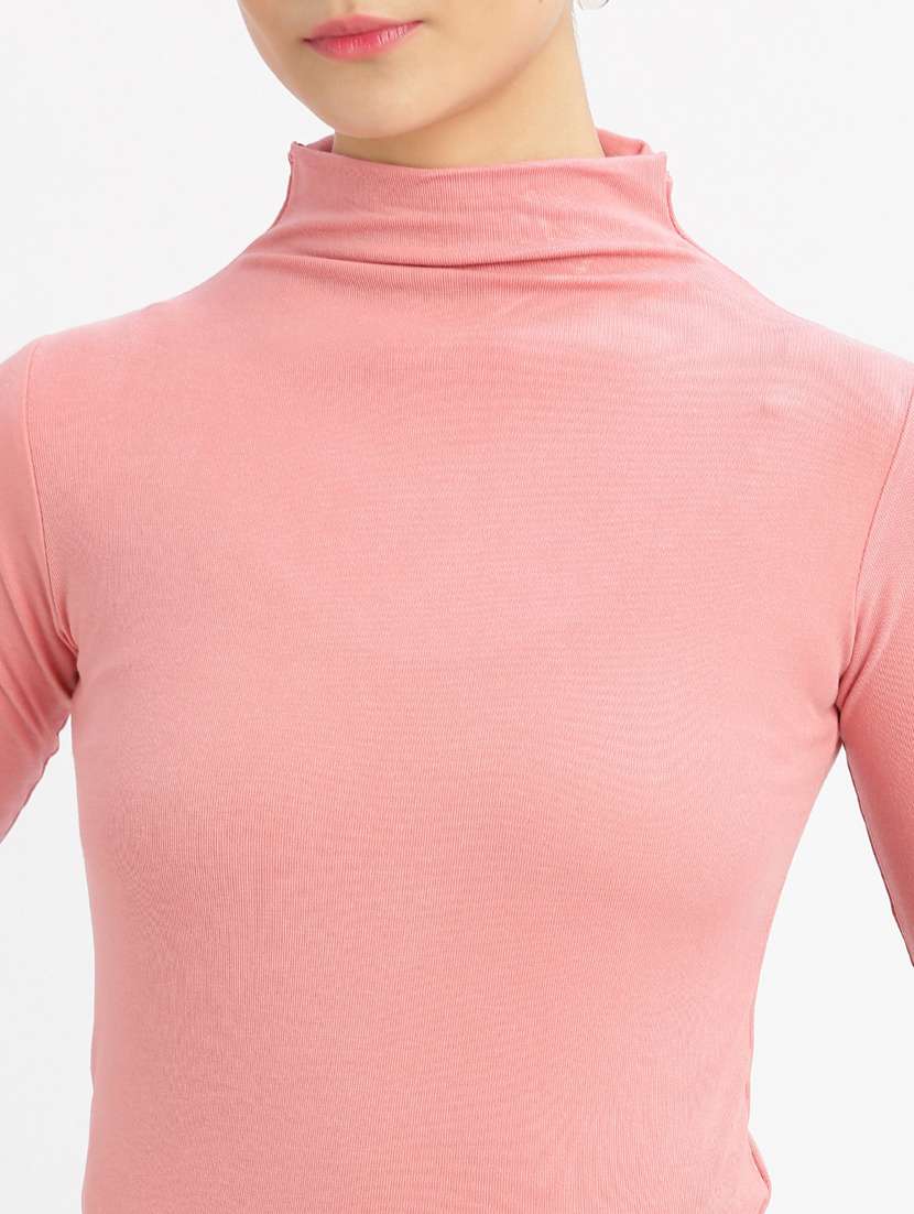 peach plain t-shirt - 21387340 -  Standard Image - 5